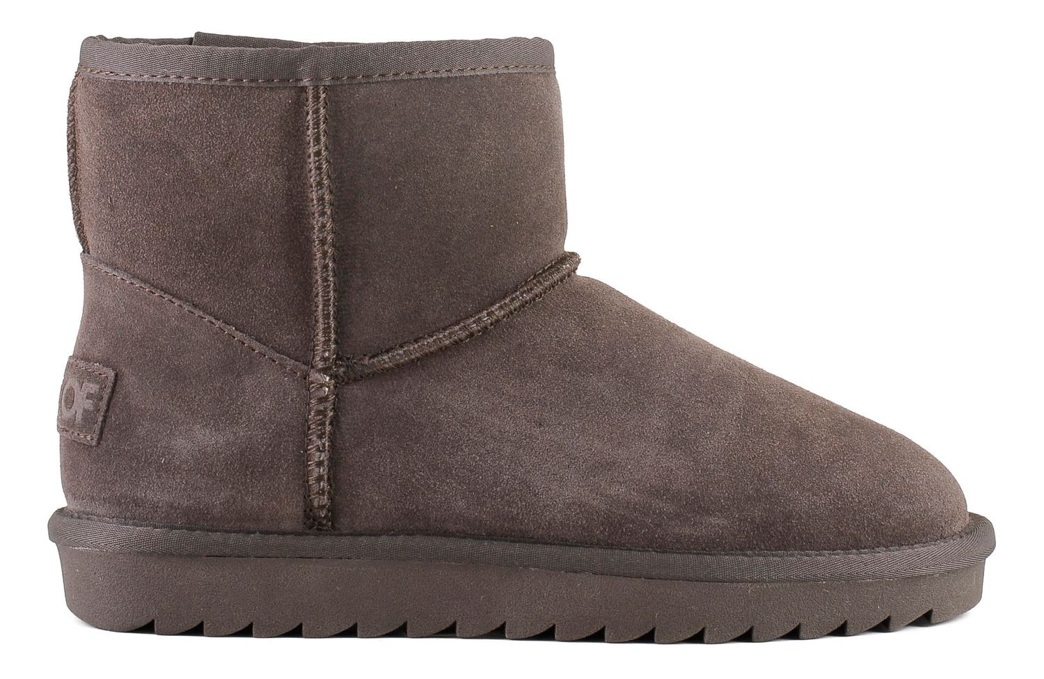 Winter boot suede moka