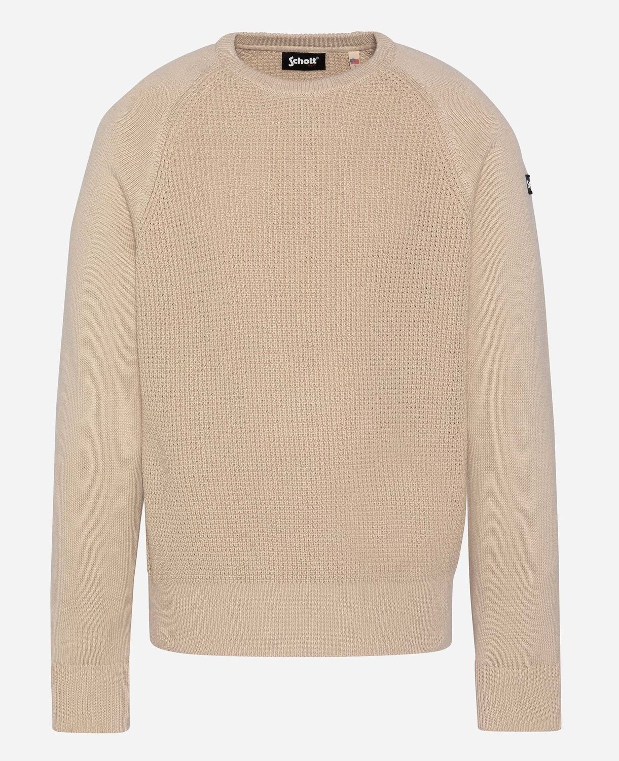 Schott Pull Pldustin 1 beige