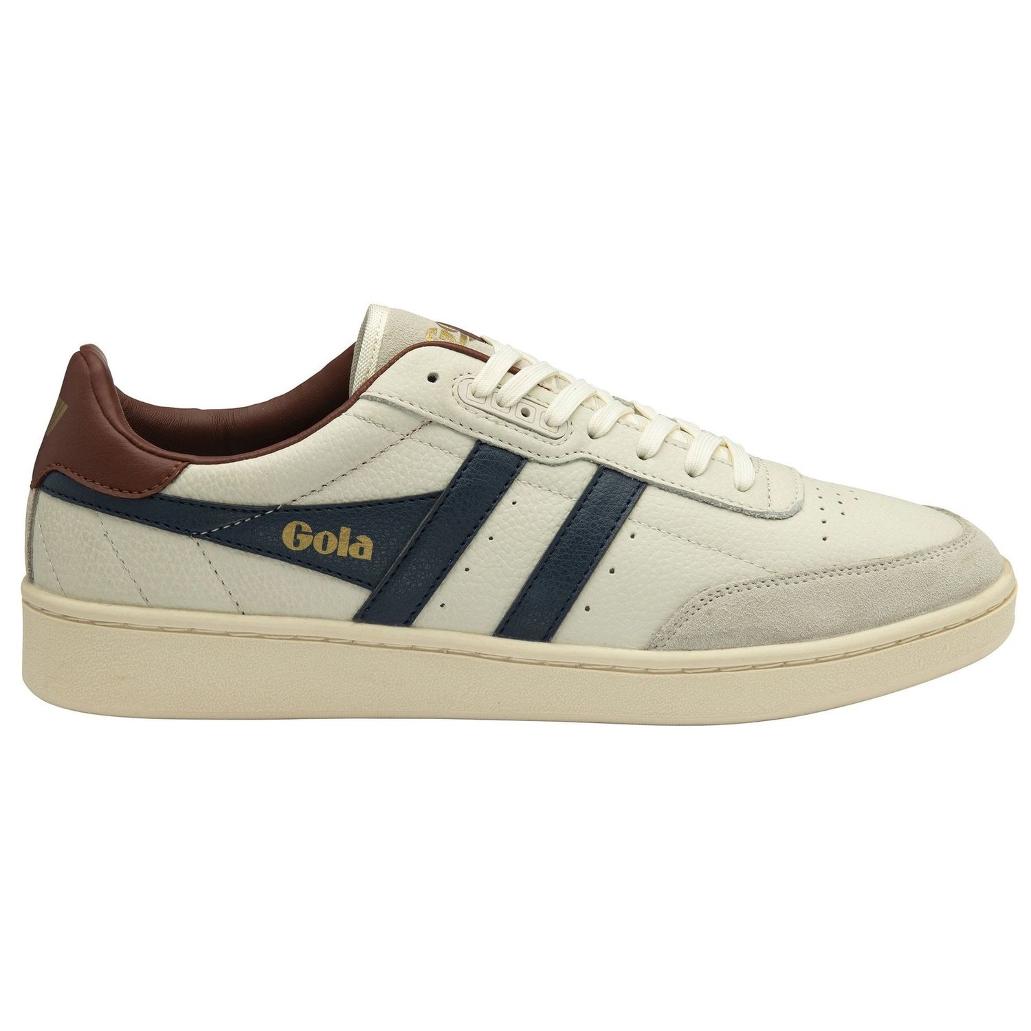 Gola Contact leather off white/navy/rust