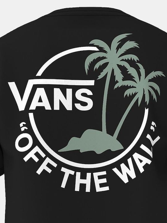 Vans Tee shirt Classic mini dual palmier noir