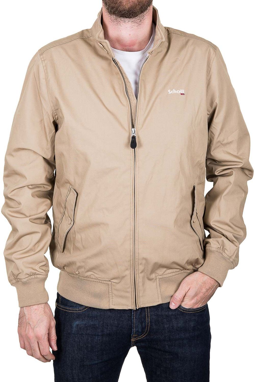 Schott Blouson Cabl1220 beige