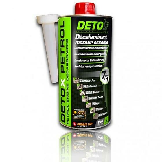 Décalaminant moteur essence, 1l detox petrol, 7 en 1 - Warm Up