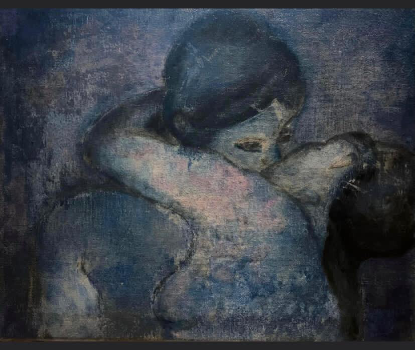 Painting 30x24 “Il Bacio”