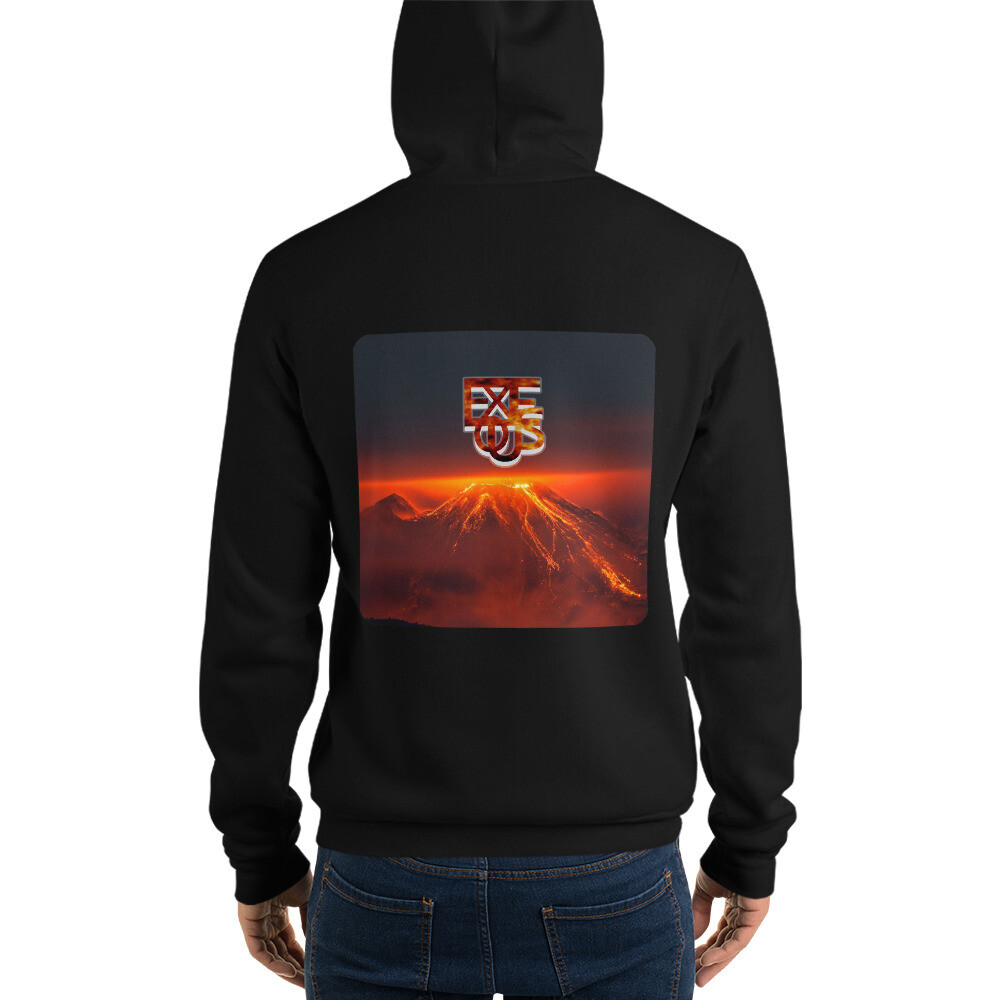 Mens Exquisite Volcano Hoodie