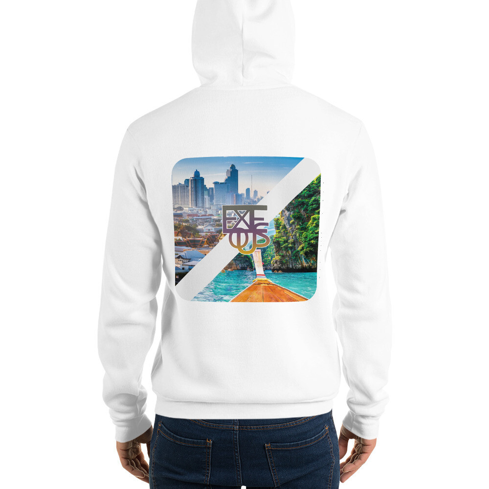 Mens Exquisite Thailand Themed Hoodie