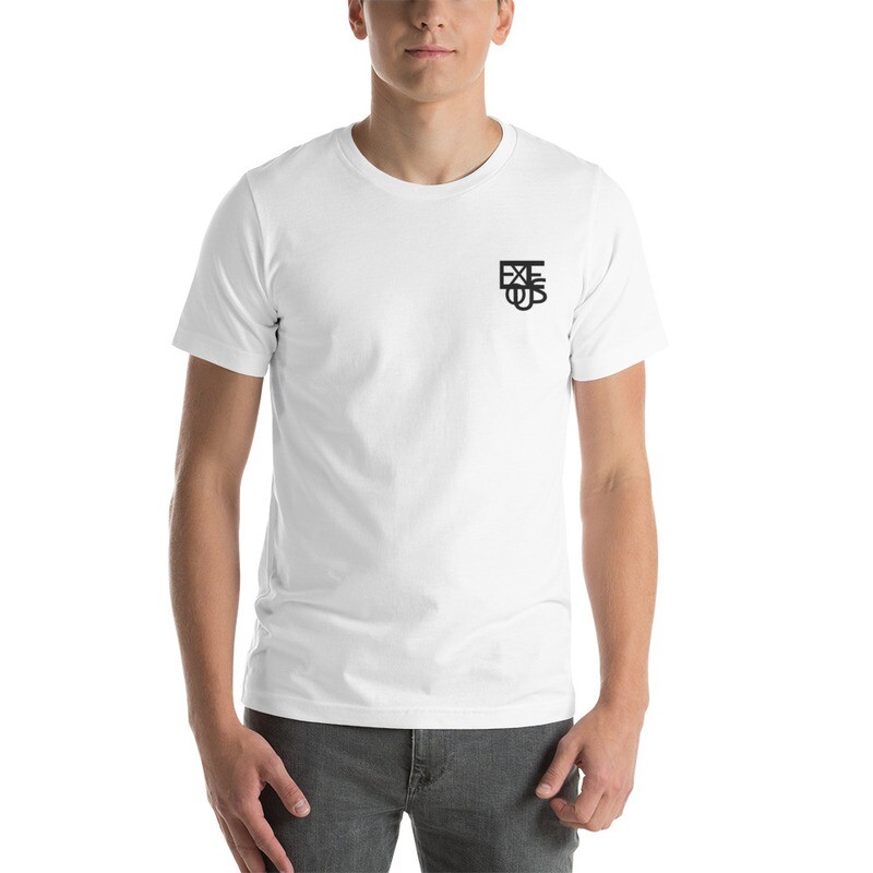 Mens Exquisite Embroidery Crest Logo T-shirt