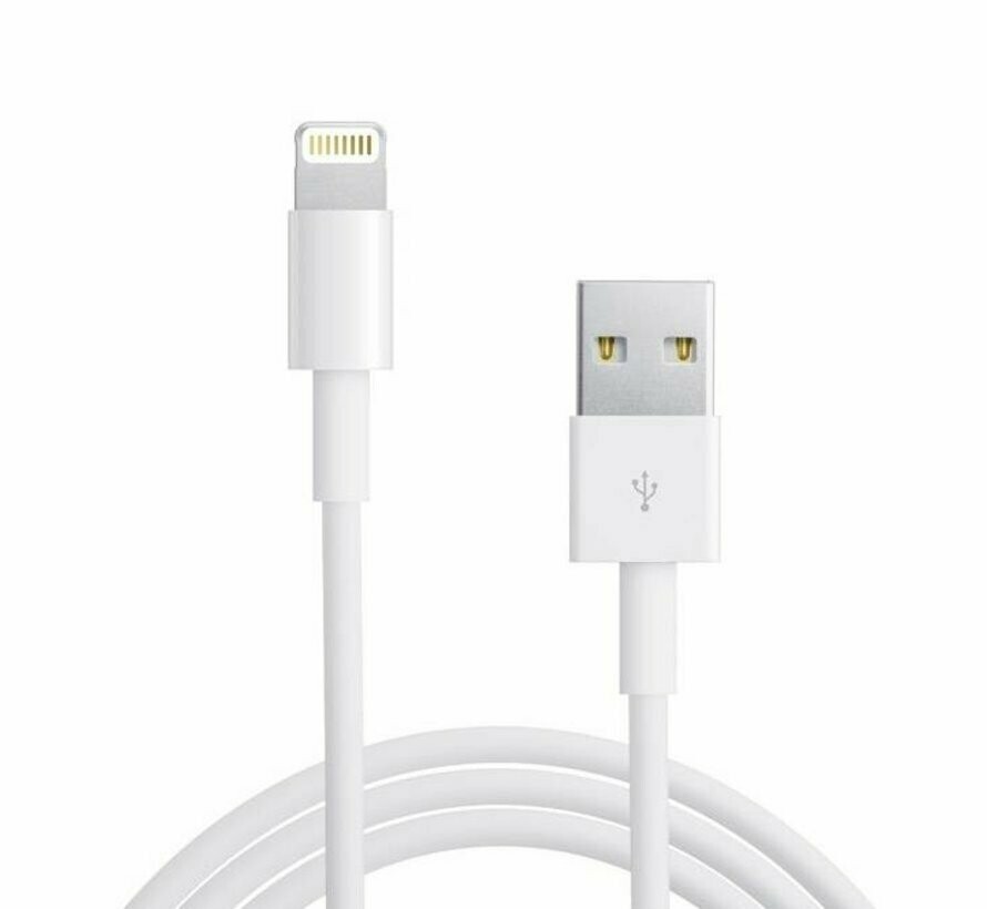 Orginele iPhone Lightning kabel 1M Wit