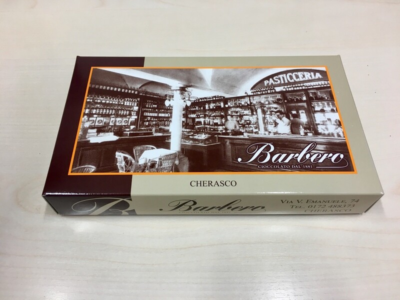 Confezione cioccolatini assortiti con foto "Pasticceria Barbero"  260 g