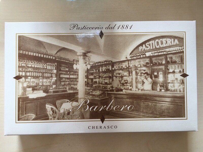 Confezione cioccolatini assortiti con foto "Pasticceria Barbero"  410 g
