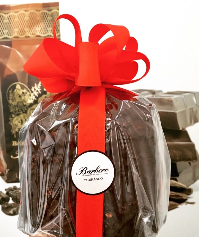 Panettone ricoperto con Baci di Cherasco 1 kg