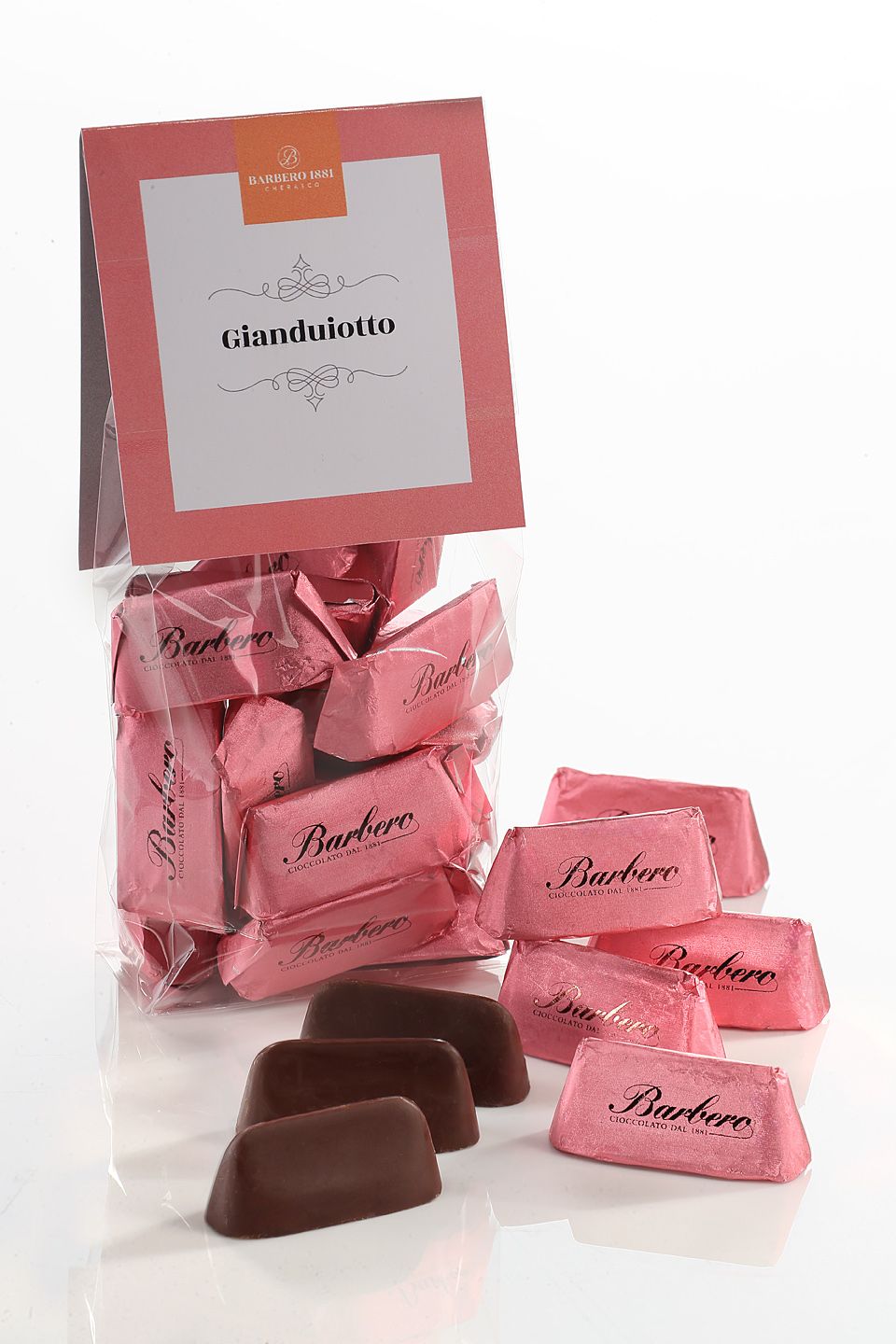 Sacchetto gianduiotti classici 200 g