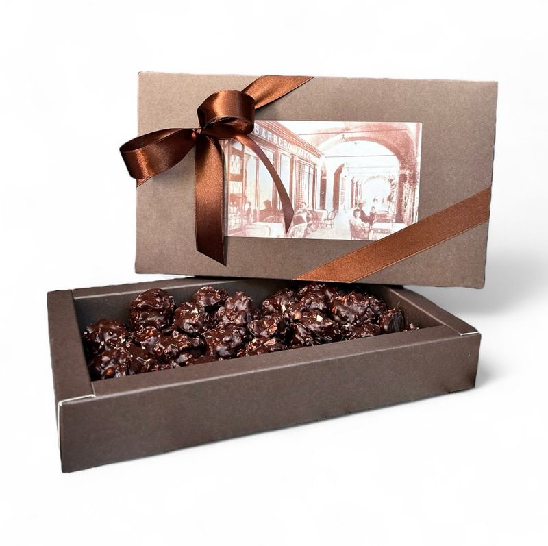 Baci di Cherasco scatola con foto antica 400 g