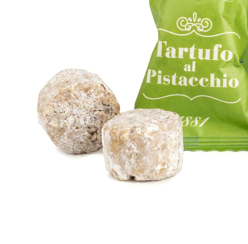 Tartufi classici al pistacchio scatola 140 g