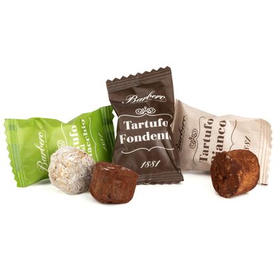 Tartufi classici assortiti scatola 140 g
