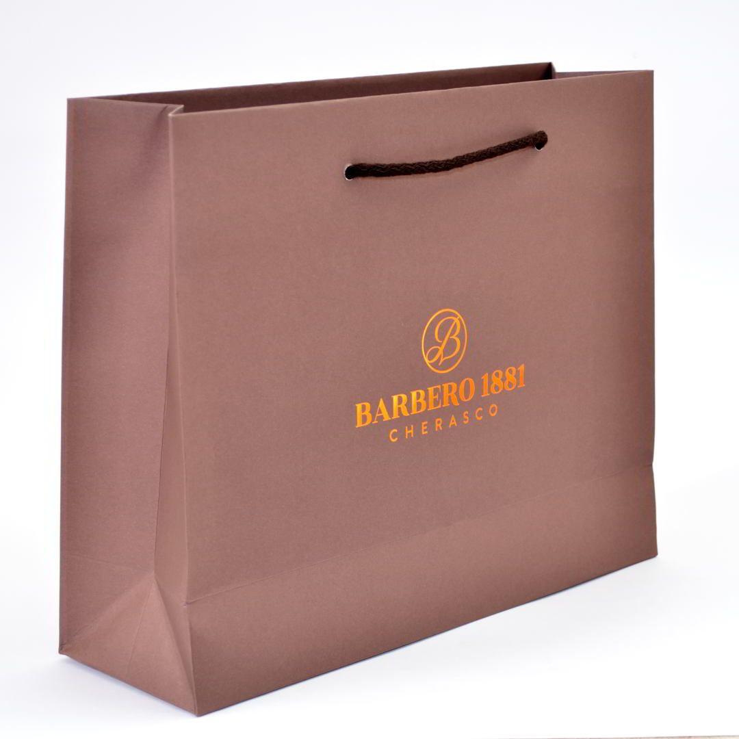 Borsa regalo luxury con cartolina