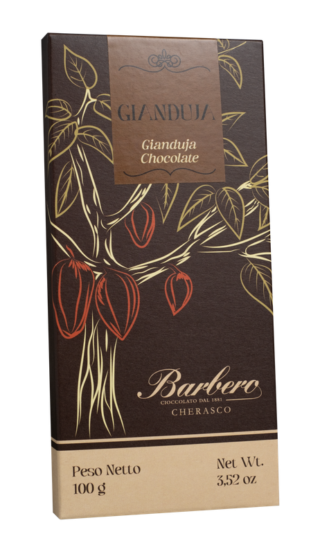 Tavoletta cioccolato alle nocciole gianduia 100 g
