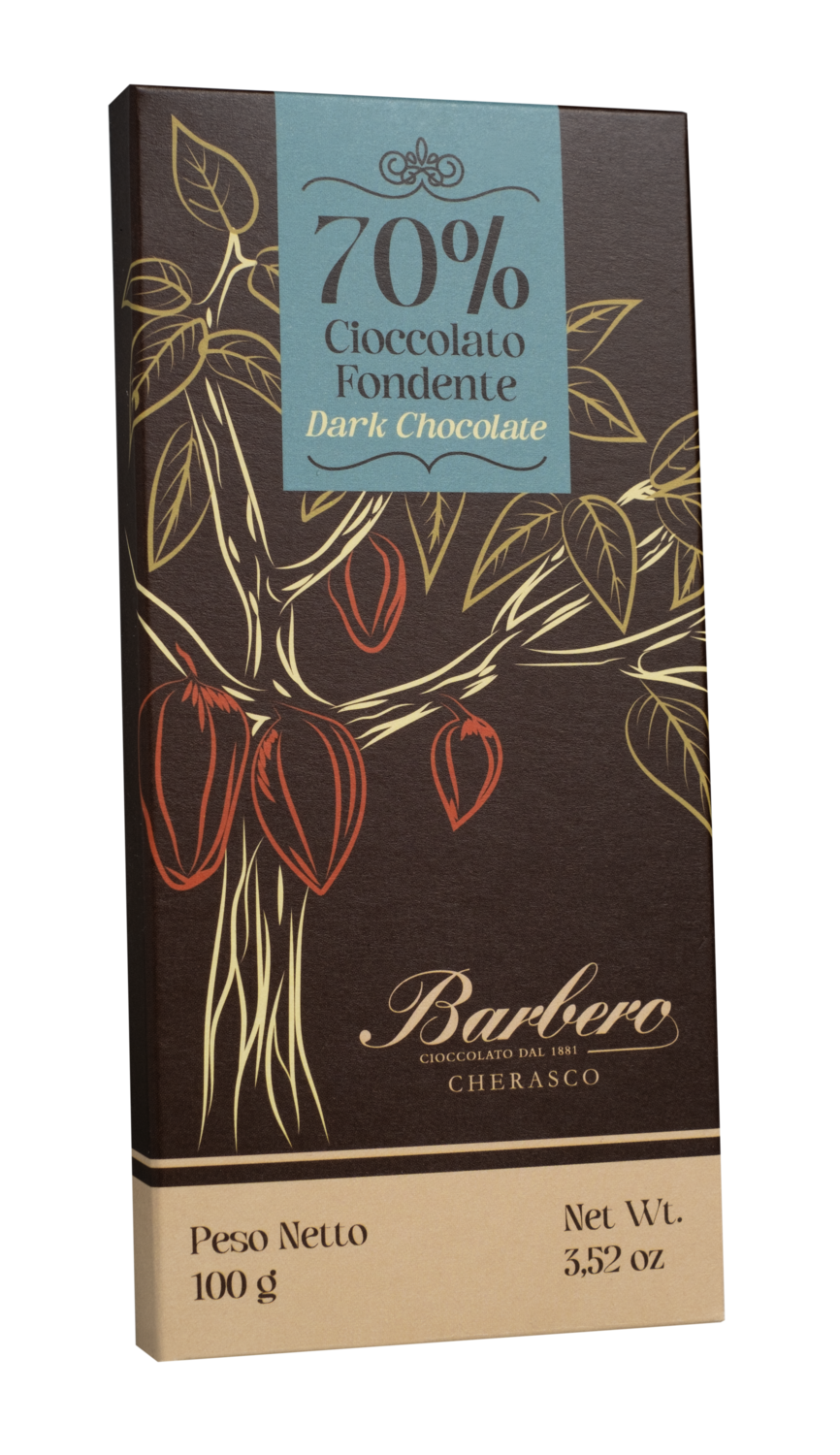 Tavoletta cioccolato fondente 70% 100 g Tavoletta cioccolato fondente 70% 100 g
