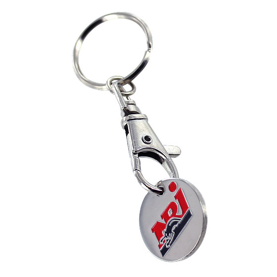 Porte-clés jeton de caddie