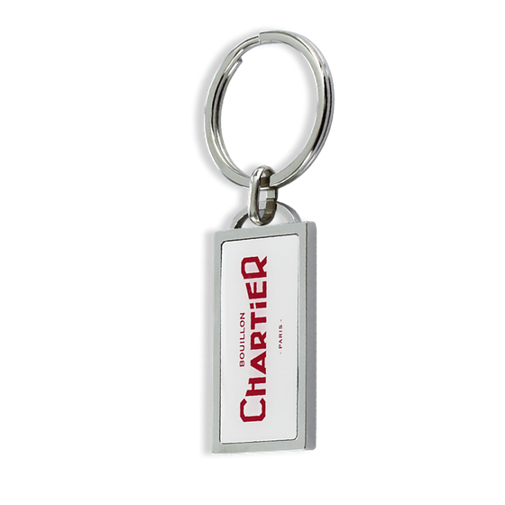 Porte-clés métal Quadri 8J
