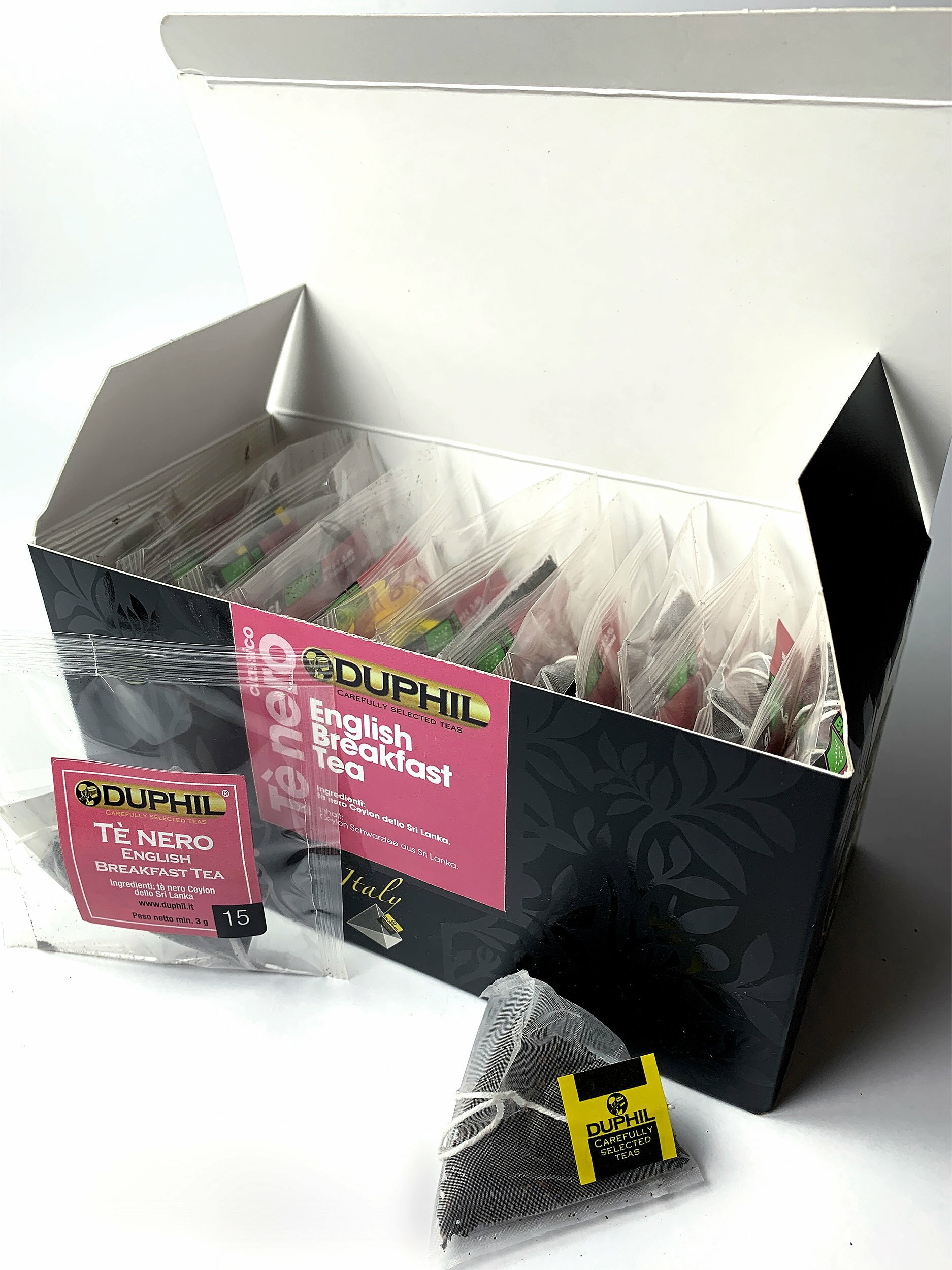 20 bustine piramidali tè nero English Breakfast Tea BIO