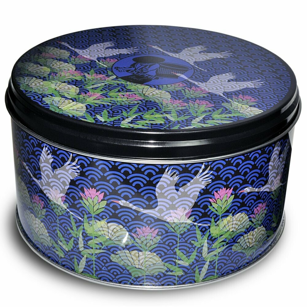 Blechdose D03 mit 25 gemischten Pyramidenbeuteln Blechdose D03 mit 25 gemischten Pyramidenbeuteln