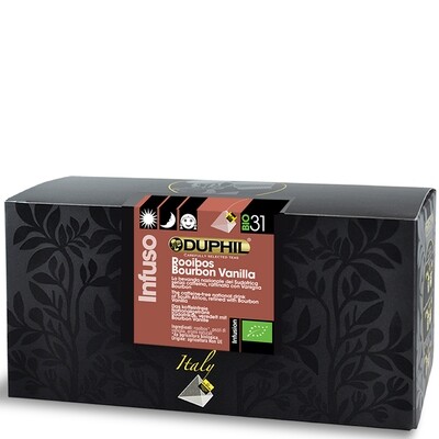 20 bustine piramidali Rooibos Bourbon Vaniglia BIO