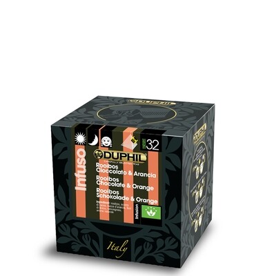 10 bustine piramidali Rooibos, Cioccolato & Arancia