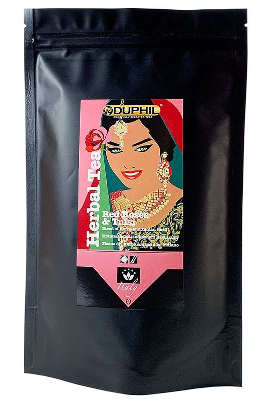 Kräutertee Red Roses & Indian Tulsi lose