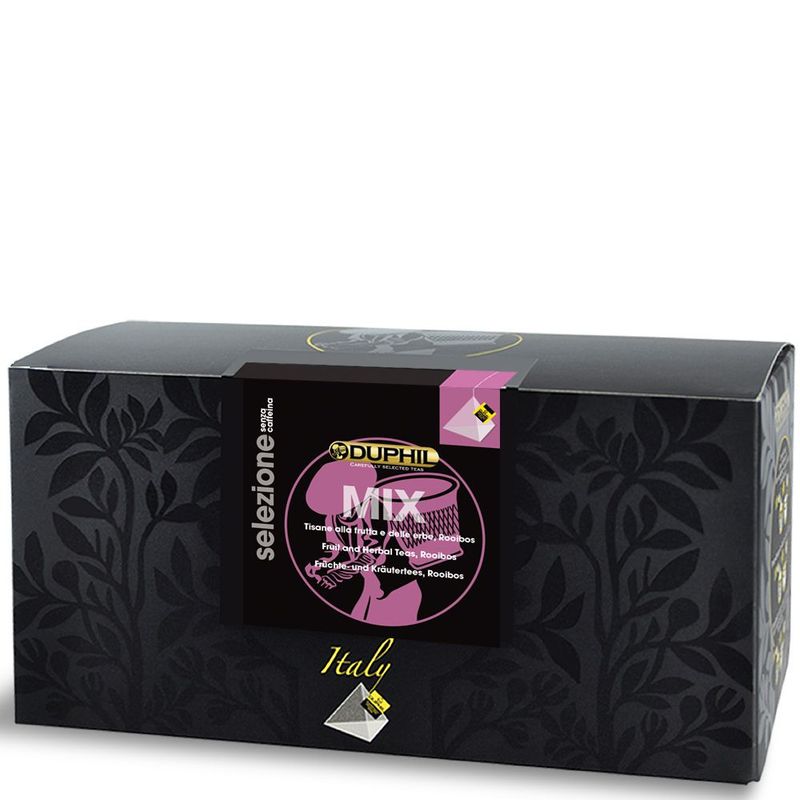 MIX 20 Pyramidenbeutel Früchte- und Kräutertees, Rooibos