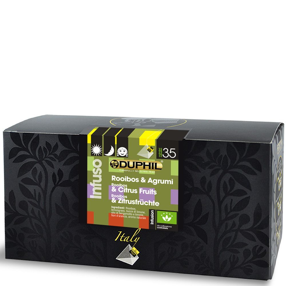 20 bustine piramidali Rooibos & Agrumi