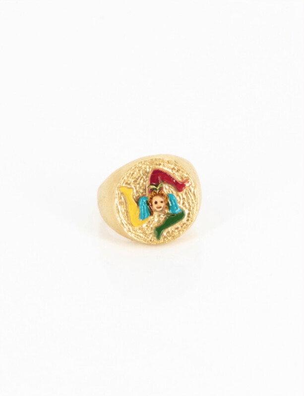 Anello Trinacria Sicilia - Terra del Sole