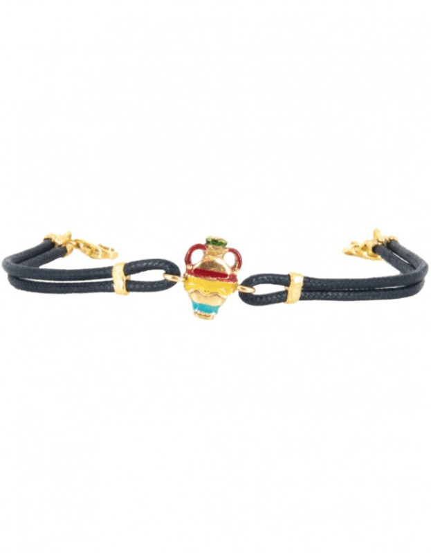 Bracciale Anfora Siciliana Smaltato - Terra del Sole