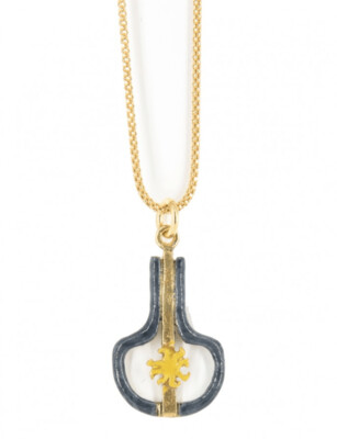 Collana Ciondolo Marranzano Siciliano Smaltato - Terra del Sole