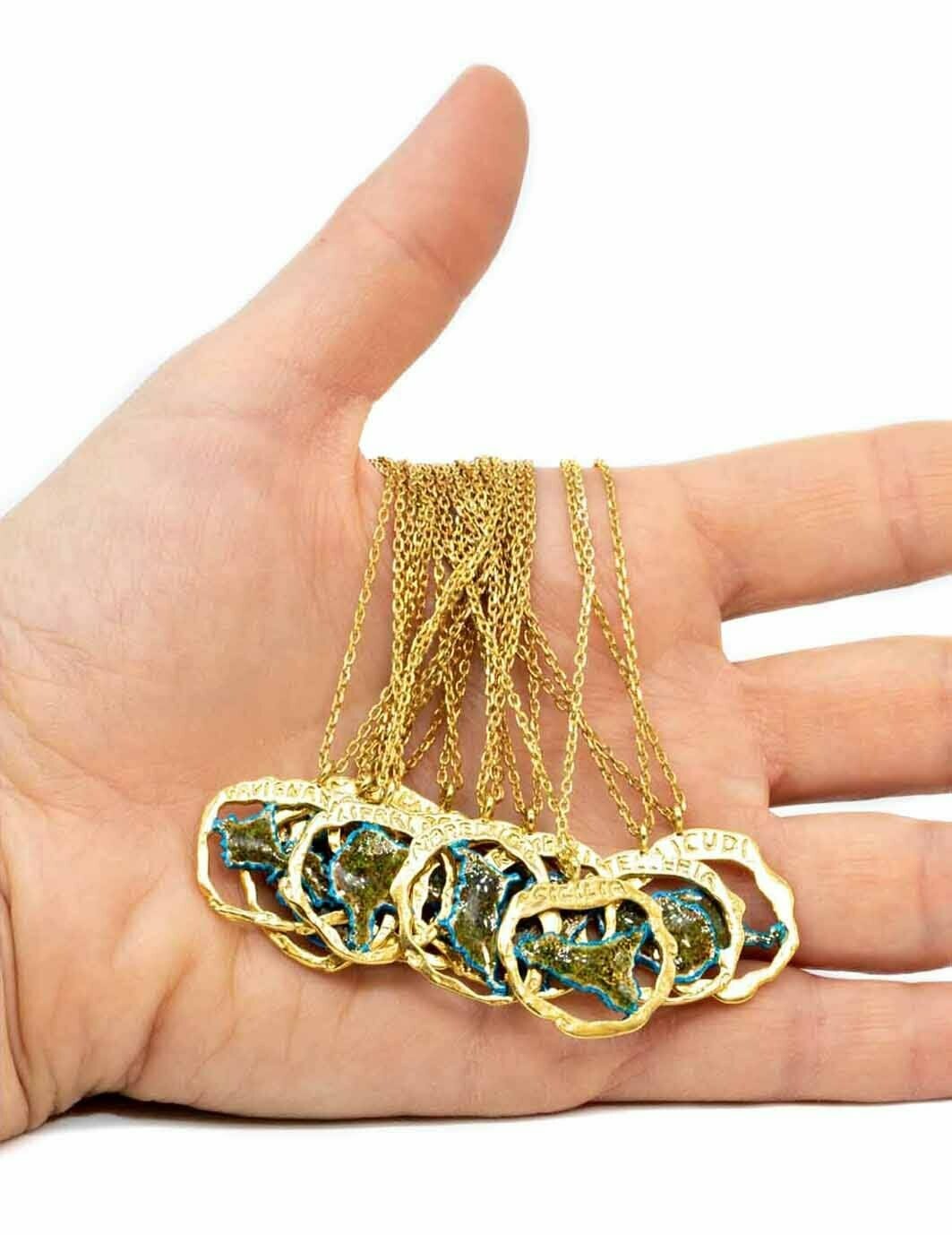 Collana Isole Smaltata - Terra del Sole