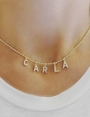Collana Nome Componibile