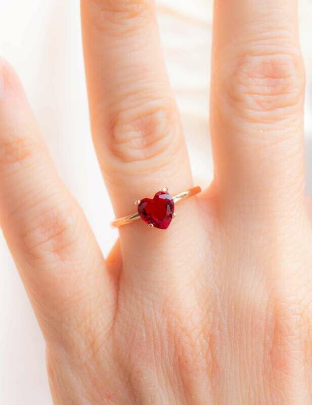 Anello Fani Love Rosso