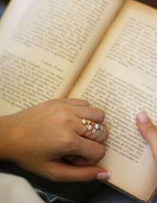 Anello Freccia Cuore