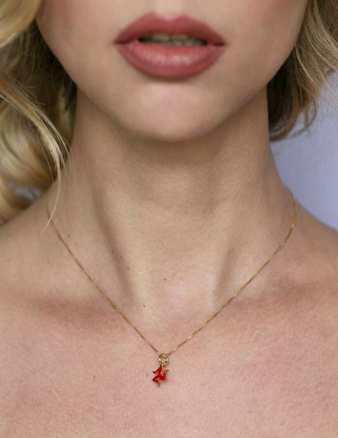 Collana Trinacria Mini Smaltata