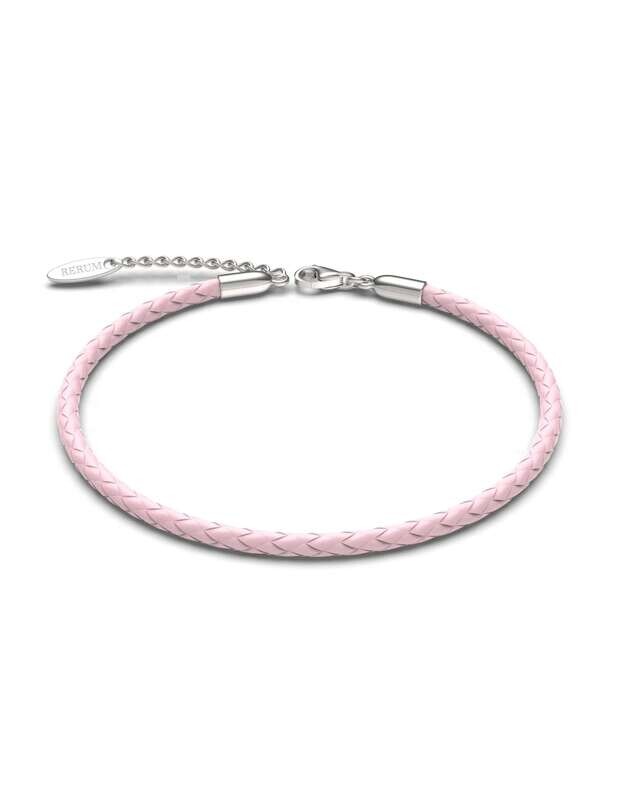Rerum Bracciale Cuoio Rosa