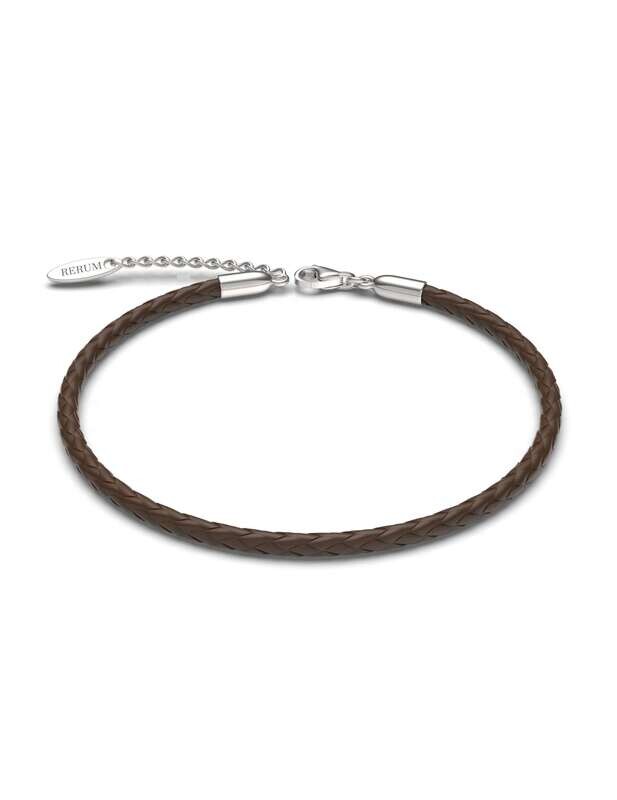 Rerum Bracciale Cuoio Marrone