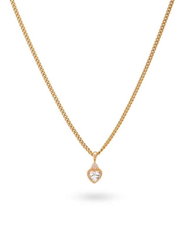 24 Kae Collana Vintage Cuore