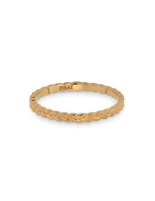 24 Kae Anello Intrecciato