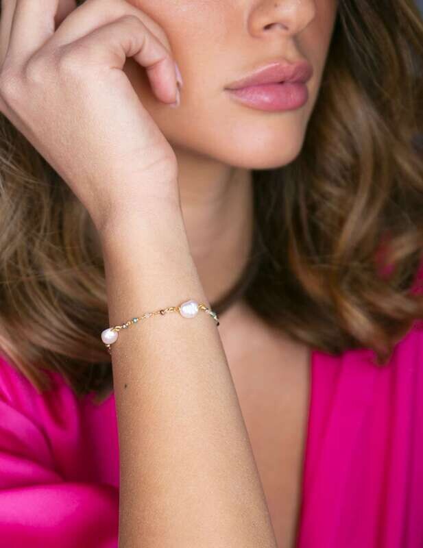 Bracciale Perle Multicolor