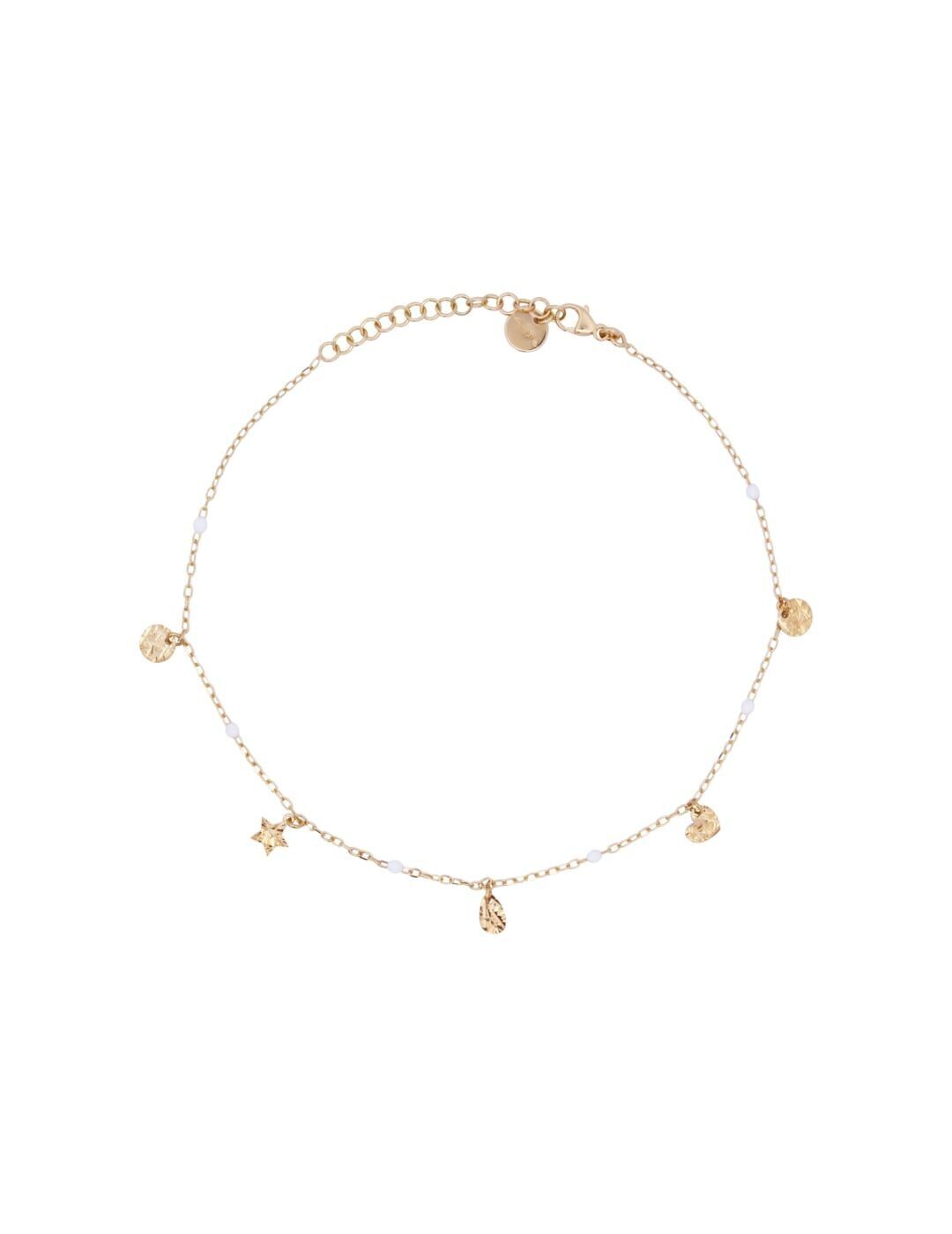 Cavigliera Rue Des Mille Charms, COLORE CAVIGLIERA: Bianca