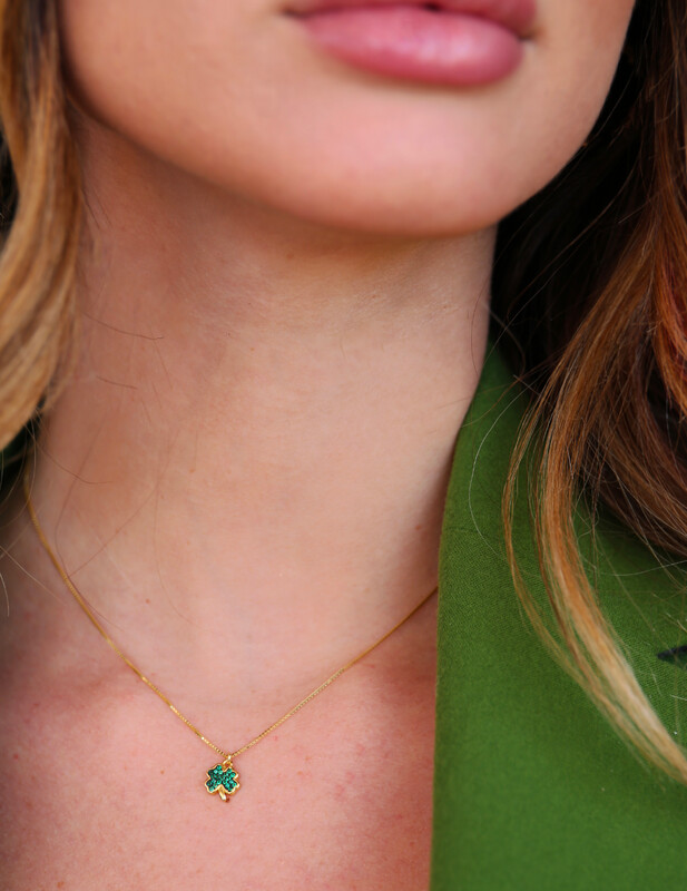 Collana Quadrifoglio Fortuna