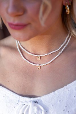 Collana Perline Iniziale