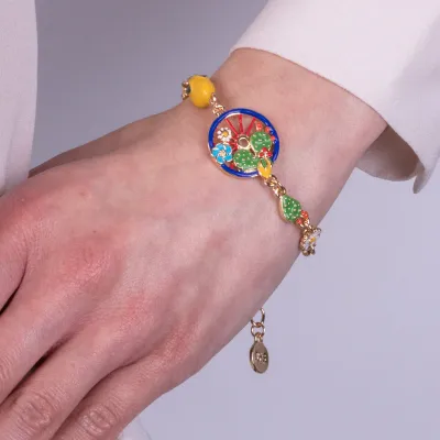 Bracciale By Simon Ruota Cactus Limoni