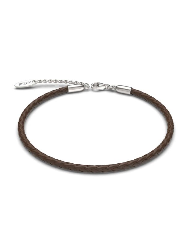 Rerum Bracciale Cuoio Marrone