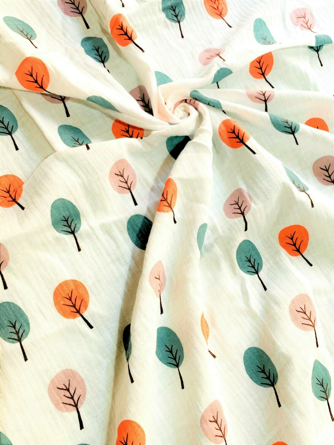 Tree | Double Gauze Muslin | 135cm wide