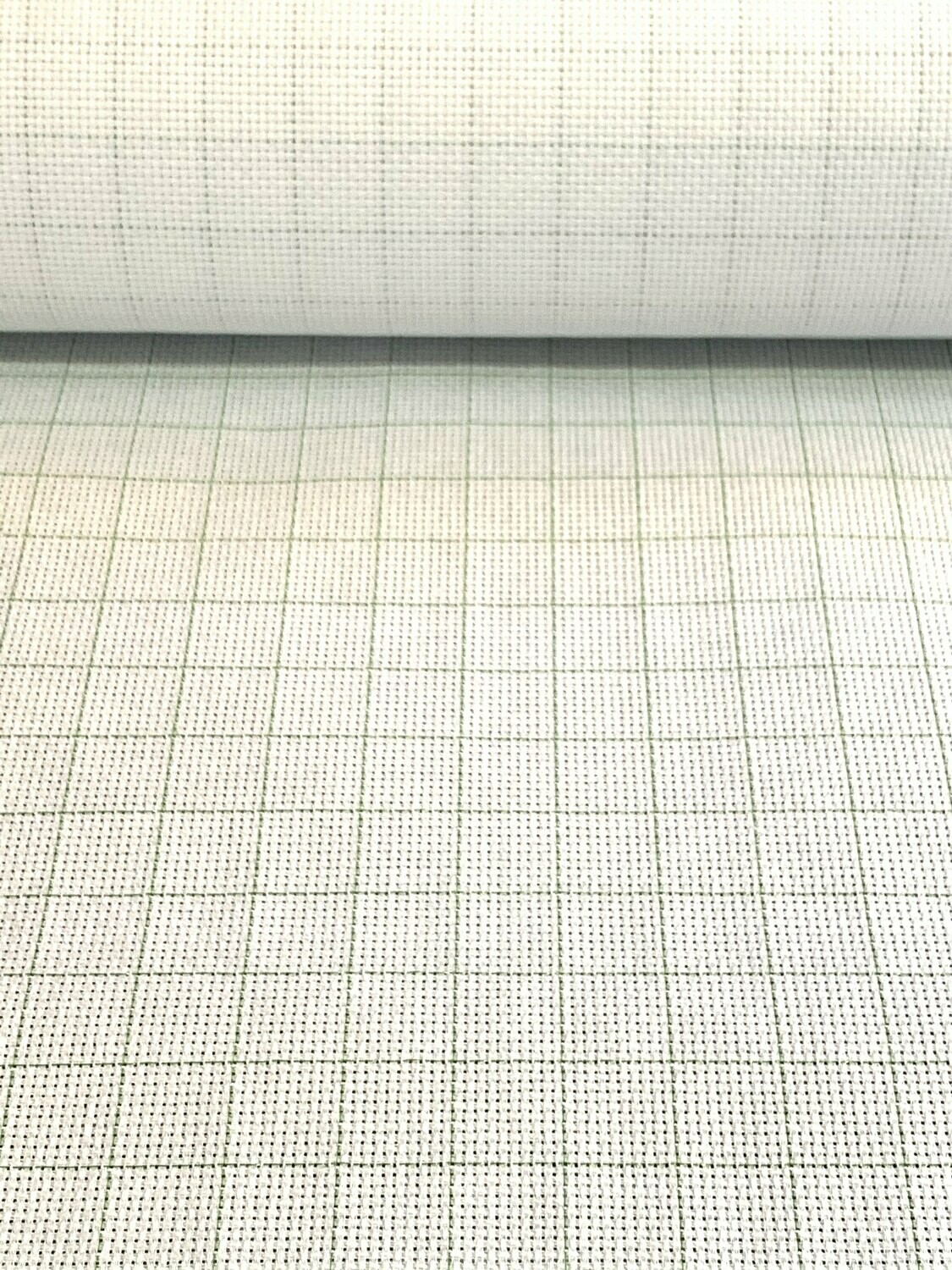 14ct Easy-Count Gridded Aida, White | 150cm Wide - 0.65m Piece